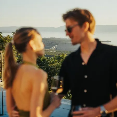 Garden - Infinity Pool, Jacuzzi, Sauna And Panoramic Sea View וילה Hreljin