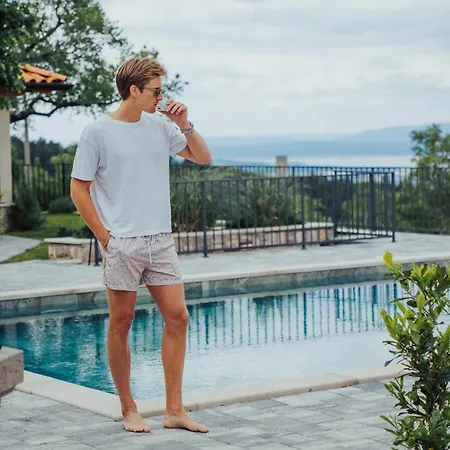 Garden - Infinity Pool, Jacuzzi, Sauna And Panoramic Sea View Vila Hreljin