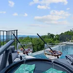 Garden - Infinity Pool, Jacuzzi, Sauna And Panoramic Sea View Hreljin