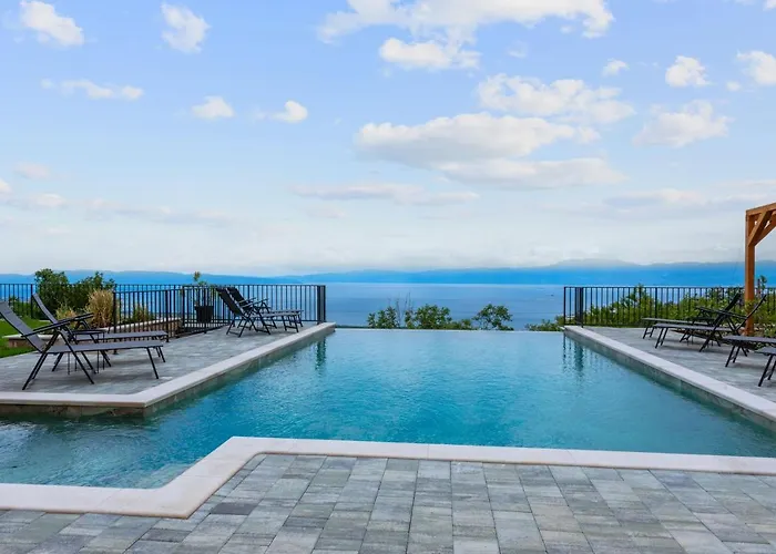 Vila Garden - Infinity Pool, Jacuzzi, Sauna And Panoramic Sea View *