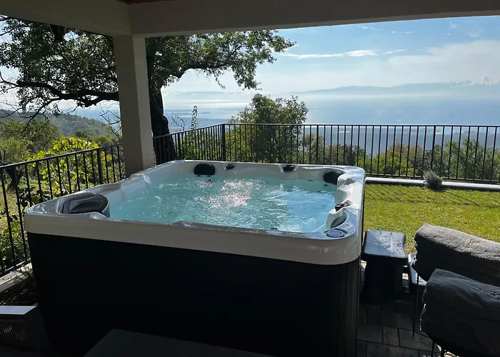 Vila Garden - Infinity Pool, Jacuzzi, Sauna And Panoramic Sea View *