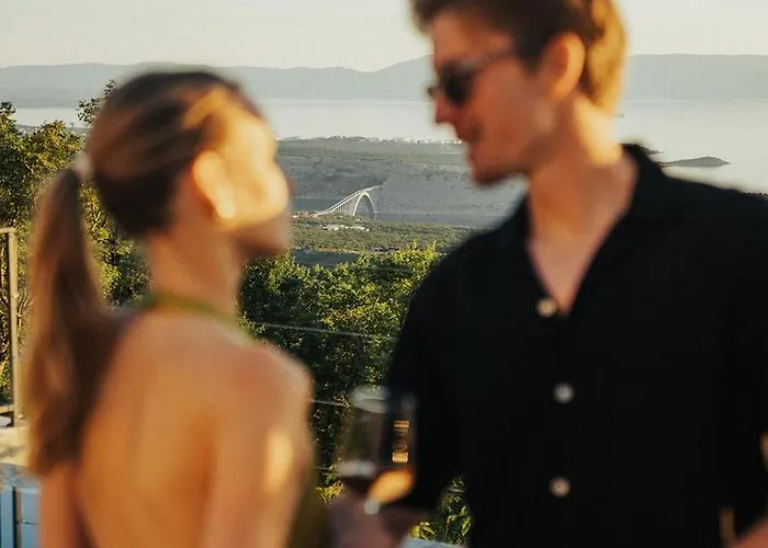 Garden - Infinity Pool, Jacuzzi, Sauna And Panoramic Sea View Vila Hreljin